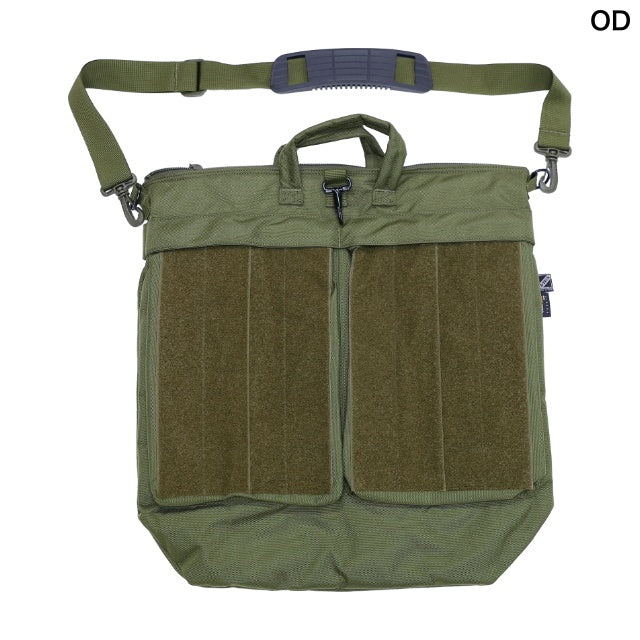 J-TECH（ジェイテック）ヘルメットバッグ ベルクロ付 [4色][Helmet Bag Velcro][CORDURAナイロン][ショルダーストラップ付き]【中田商店】