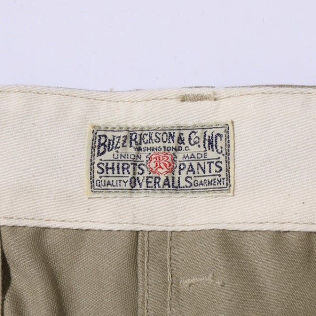 BUZZ RICKSON'S（バズリクソン）Original Spec. Chinos Khaki[BR40025]