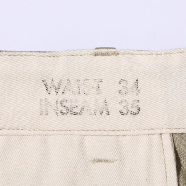 BUZZ RICKSON'S（バズリクソン）Original Spec. Chinos Khaki[BR40025]