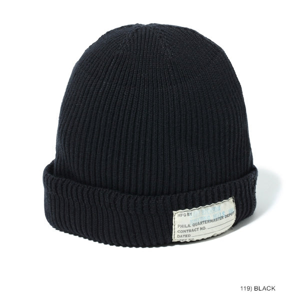 BUZZ RICKSON'S（バズリクソン）Cotton Watch Cap コットン ワッチキャップ[BR02186][4色]【レターパックプラス対応】