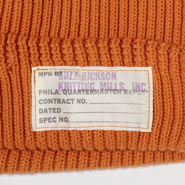 BUZZ RICKSON'S（バズリクソン）Cotton Watch Cap コットン ワッチキャップ[BR02186][4色]【レターパックプラス対応】