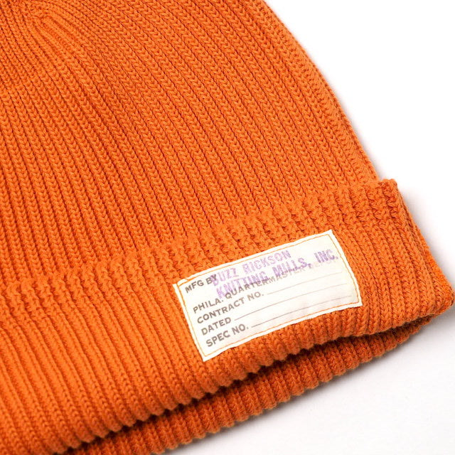 BUZZ RICKSON'S（バズリクソン）Cotton Watch Cap コットン ワッチキャップ[BR02186][4色]【レターパックプラス対応】