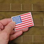 Military Patch US Flag [Full Color] [Medium/4.5cm x 6.5cm] [Letter Pack Plus Compatible] [Letter Pack Light Compatible]
