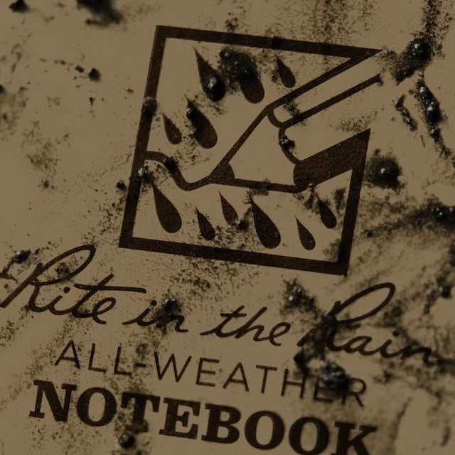 Rite in the Rain（ライトインザレイン）Notebook 4x6 トップスパイラルタイプポケット防水ペーパーノート [2色]【レターパックプラス対応】【レターパックライト対応】
