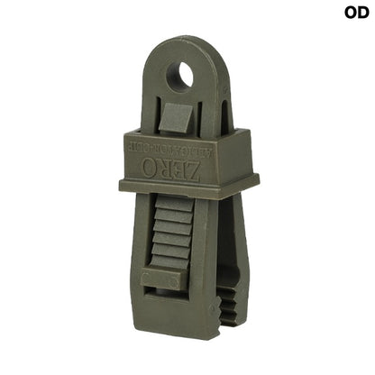 ZERO Alligator Clip [6 colors] [Multi-purpose clip] [Can also be used for sheets and tarps] [Glove clip] [Compatible with Letter Pack Plus] [Compatible with Letter Pack Light]