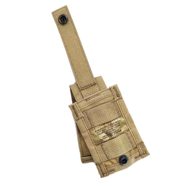 SDS（スペシャルティディフェンスシステム）40mm High Exprosive Single Grenade Pouch [40mm ハイエクスプローシブ シングルグレネードポーチ][2色][ベトナム製]【レターパックプラス対応】【レターパックライト対応】