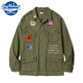 BUZZ RICKSON'S（バズリクソン）COAT, MAN'S COMBAT TROPICAL HAND EMBROIDERY [BR15919]