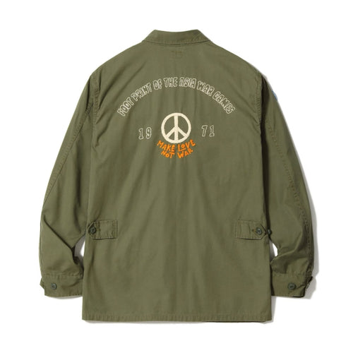 BUZZ RICKSON'S（バズリクソン）COAT, MAN'S COMBAT TROPICAL HAND EMBROIDERY [BR15919]