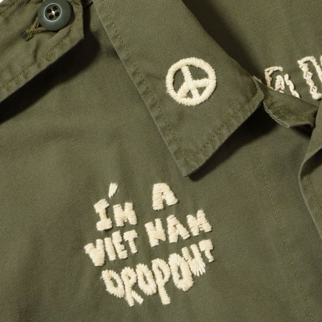 BUZZ RICKSON'S（バズリクソン）COAT, MAN'S COMBAT TROPICAL HAND EMBROIDERY [BR15919]