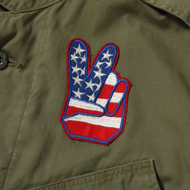 BUZZ RICKSON'S（バズリクソン）COAT, MAN'S COMBAT TROPICAL HAND EMBROIDERY [BR15919]
