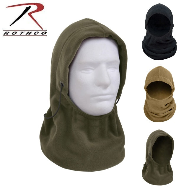 ROTHCO（ロスコ）Polar Fleece Adjustable Balaclava [3色] ポーラーフリース アジャスタブル バラクラバ【レターパックプラス対応】【レターパックライト対応】