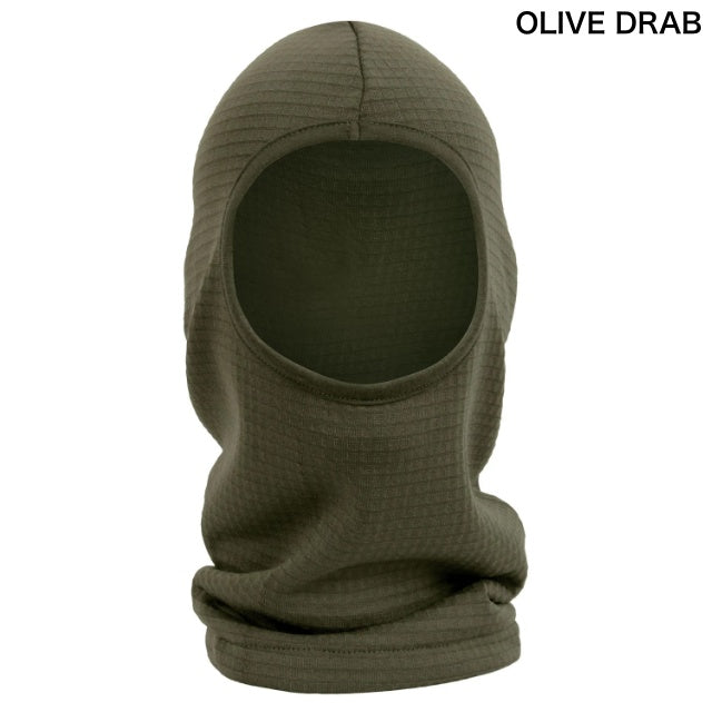 ROTHCO（ロスコ）Military ECWCS Gen III Level 2 Balaclava [3色] グリッドフリース バラクラバ【レターパックプラス対応】【レターパックライト対応】