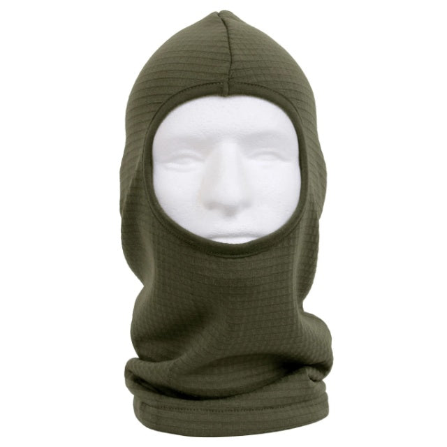 ROTHCO（ロスコ）Military ECWCS Gen III Level 2 Balaclava [3色] グリッドフリース バラクラバ【レターパックプラス対応】【レターパックライト対応】