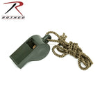 ROTHCO（ロスコ）G.I. Style Whistle OD プラスティックホイッスル【レターパックプラス対応】【レターパックライト対応】