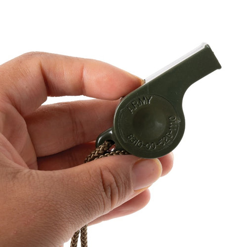 ROTHCO（ロスコ）G.I. Style Whistle OD プラスティックホイッスル【レターパックプラス対応】【レターパックライト対応】