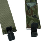 Rothco（ロスコ）X-Back Pant Suspenders [Woodland Camo]【レターパックプラス対応】