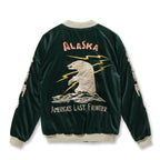 TAILOR TOYO（テーラー東洋） Late 1950s Style Velveteen Souvenir Jacket “POLAR BEAR” × “ALASKA MAP”