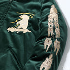 TAILOR TOYO（テーラー東洋） Late 1950s Style Velveteen Souvenir Jacket “POLAR BEAR” × “ALASKA MAP”
