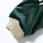 TAILOR TOYO（テーラー東洋） Late 1950s Style Velveteen Souvenir Jacket “POLAR BEAR” × “ALASKA MAP”