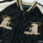 TAILOR TOYO（テーラー東洋） Late 1950s Style Velveteen Souvenir Jacket “POLAR BEAR” × “ALASKA MAP”