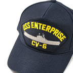 EAGLE CREST（イーグルクレスト）BASEBALL CAP [CV-6 USS ENTERPRISE][ネイビー]