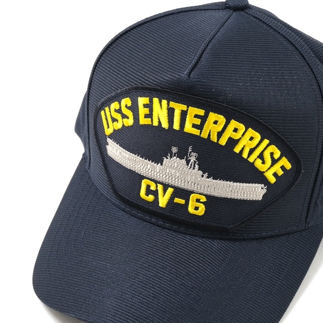 EAGLE CREST（イーグルクレスト）BASEBALL CAP [CV-6 USS ENTERPRISE][ネイビー]