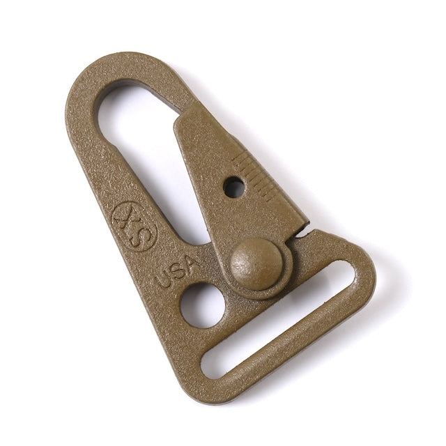 SX（エスエックス）HKスタイル スナップフック 1インチ [Coyote][HK Style SnapHook 1inch slot]【レターパックプラス対応】【レターパックライト対応】