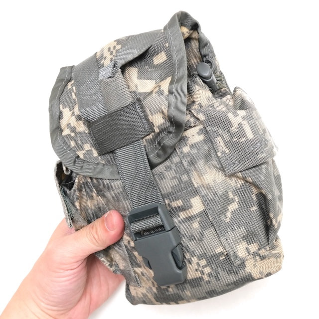 US (US military release product) MOLLE II 1Qt Canteen/General Purpose Pouch [ACU/UPC] [Unused item] [1 quart canteen pouch]