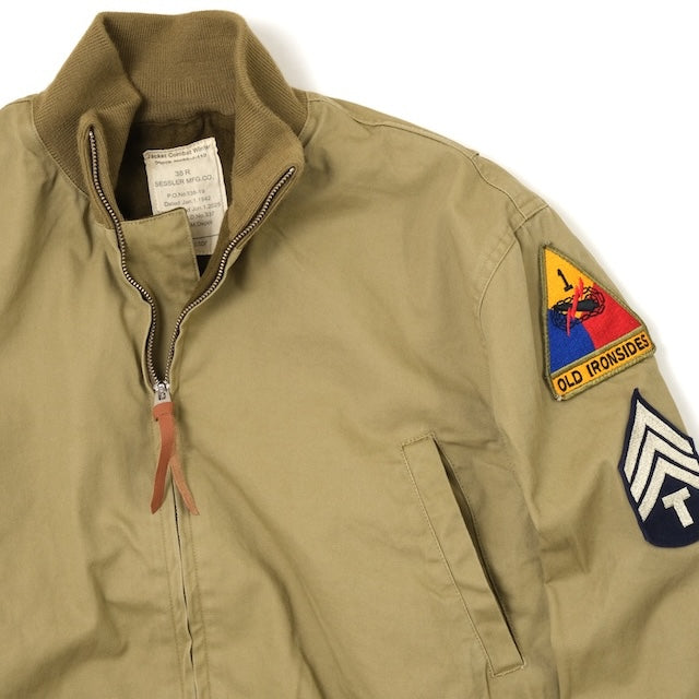 SESSLER（セスラー）タンカース ジャケット 後期型 第１機甲師団パッチ付 [ウォッシュ加工]【中田商店】