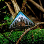 PROMETHEUS DESIGN WERX PDW Mountain Cabin Morale Patch [with hook] [Compatible with Letter Pack Plus] [Compatible with Letter Pack Light]