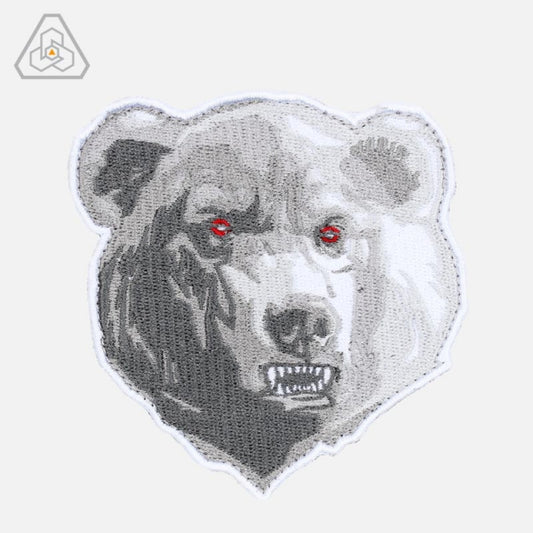 PROMETHEUS DESIGN WERX PDW Annoyed Polar Bear Morale Patch [with hook] [Compatible with Letter Pack Plus] [Compatible with Letter Pack Lite]