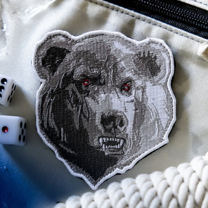 PROMETHEUS DESIGN WERX PDW Annoyed Polar Bear Morale Patch [with hook] [Compatible with Letter Pack Plus] [Compatible with Letter Pack Lite]
