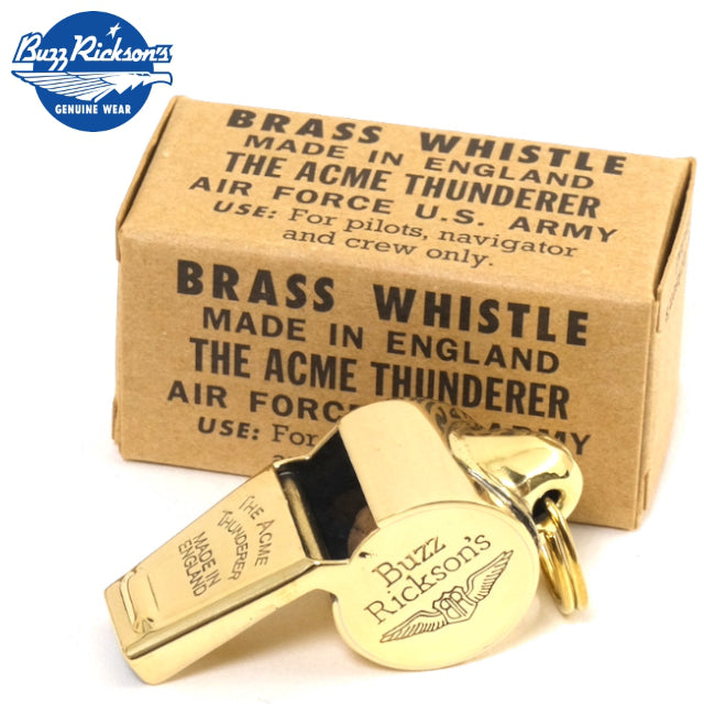 BUZZ RICKSON'S （バズリクソン）ホイッスル [アクメ社 ブラス製][Made in England][BR02763]【レターパックプラス対応】