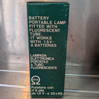 [In-Store Only] WORLD SURPLUS Italian Military [Fluorlux] Fluorescent Portable Field Lamp