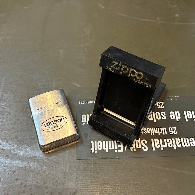【店頭販売のみ】ZIPPO（ジッポ）VANSON ツヤ消し [未使用]