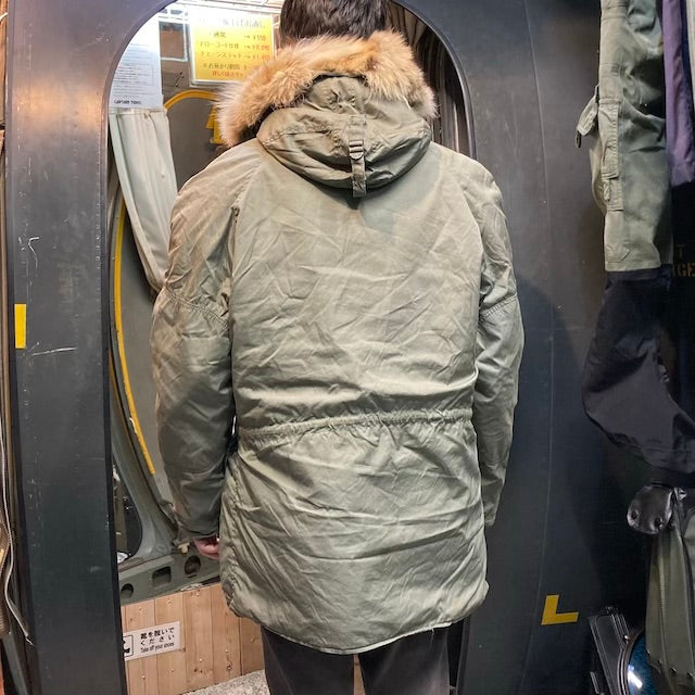 【店頭販売のみ】US(米軍実物) Extreme Cold Weather Type N-3B Parka [コヨーテファー][中古]