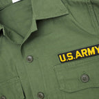 SESSLER（セスラー）ユーティリティーシャツ TYPE 1964 [フルカラー U.S.ARMYパッチ付]【中田商店】