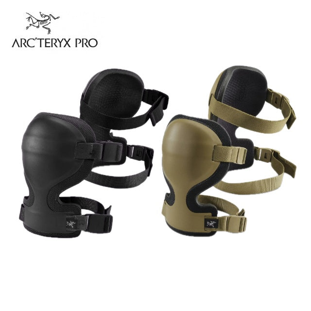 ARC'TERYX LEAF（アークテリクス リーフ）Combat Knee Caps [ニーパッド][Black][Crocodile][ライトウエイト][ロープロファイル][機動性重視]【PRO ESSENTIALS】一般販売可能 ID必要無し