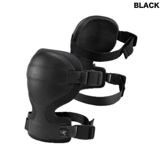 ARC'TERYX LEAF（アークテリクス リーフ）Combat Knee Caps [ニーパッド][Black][Crocodile][ライトウエイト][ロープロファイル][機動性重視]【PRO ESSENTIALS】一般販売可能 ID必要無し