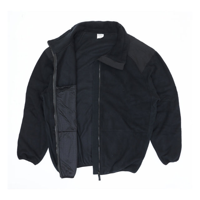 ワールドサープラス フランス軍実物 EMINENCE TECH フリースジャケット [BLACK][新品未使用]