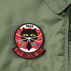 Military Patch（ミリタリーパッチ）5TH RECON SQ フルカラー クリスマス 2024 バージョン [フック付き]【レターパックプラス対応】【レターパックライト対応】