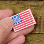 Military Patch US Flag US Flag [Full Color] [Small/2.2cm x 3.2cm] [Compatible with Letter Pack Plus] [Compatible with Letter Pack Light]