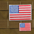 Military Patch US Flag US Flag [Full Color] [Small/2.2cm x 3.2cm] [Compatible with Letter Pack Plus] [Compatible with Letter Pack Light]