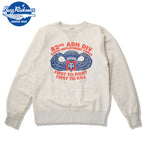 BUZZ RICKSON’S（バズリクソンズ） SET-IN CREW NECK SWEAT SHIRTS “82nd AIRBORNE DIVISION” [BR69633]