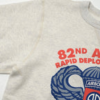 BUZZ RICKSON’S（バズリクソンズ） SET-IN CREW NECK SWEAT SHIRTS “82nd AIRBORNE DIVISION” [BR69633]