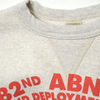 BUZZ RICKSON’S（バズリクソンズ） SET-IN CREW NECK SWEAT SHIRTS “82nd AIRBORNE DIVISION” [BR69633]