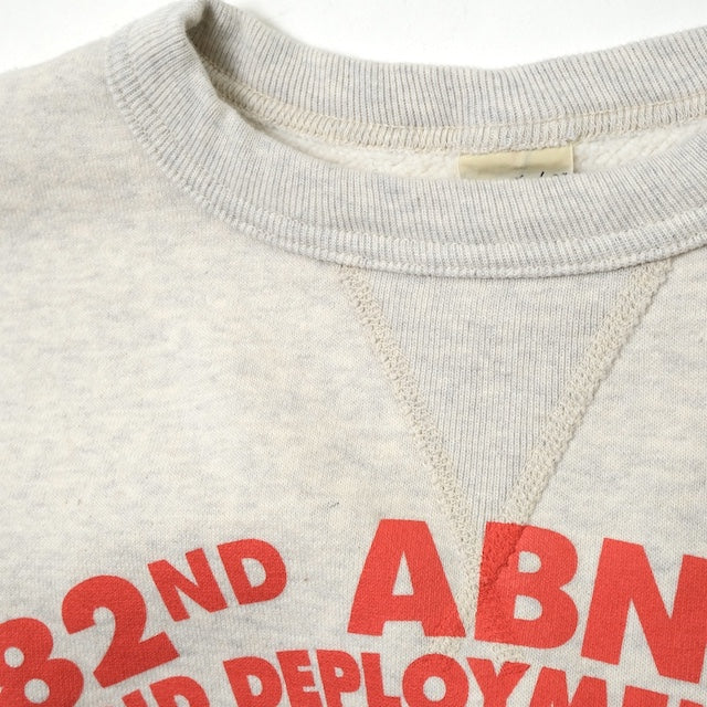 BUZZ RICKSON’S（バズリクソンズ） SET-IN CREW NECK SWEAT SHIRTS “82nd AIRBORNE DIVISION” [BR69633]