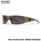 GATORZ（ゲイターズ） MAGNUM TAN w/ BLACK LOGO / SMOKE POLARIZED スモーク偏光レンズ [GZ-01-311]