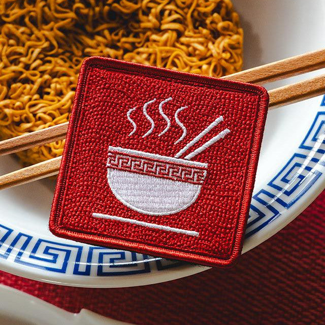 PROMETHEUS DESIGN WERX PDW Noodle Soup Morale Patch [with hook] [Letter Pack Plus compatible] [Letter Pack Light compatible]