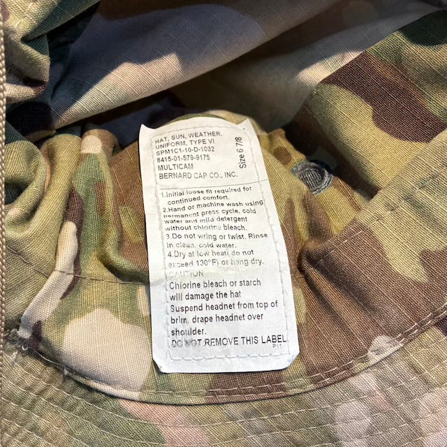 [Store Only] US Military Surplus Boonie Hat [6 7/8"] [Multicam] [New]